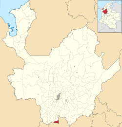 Location of the municipality and town of Caramanta in the Antioquia Department of Colombia