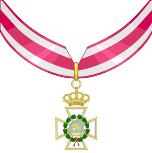 Commander Insignia of the Royal and Military Order of Saint Hermenegild