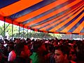 Crowds in the Baishakhi Mela Big Tent