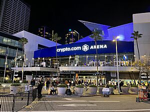 Crypto.com Arena Star Plaza entrance