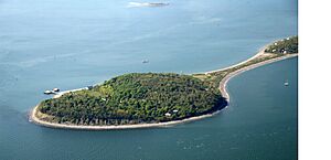 Ddle Head and East Head of Peddocks Island