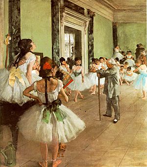 Degas painting Perrot