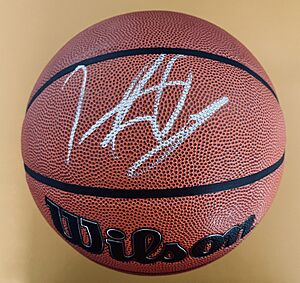 Dennis Rodman Autographed Wilson Basketball