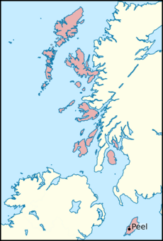 Diocese of the Isles, circa 1300 (map 2)