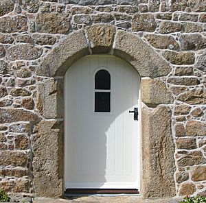Doorway La Ronce National Trust for Jersey