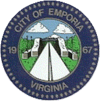 Official seal of Emporia, Virginia