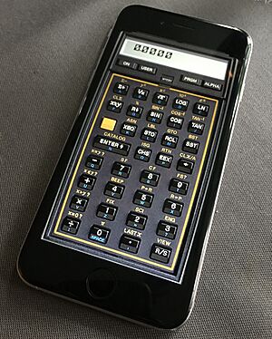 Emulator of HP-41CX on iPhone 6s