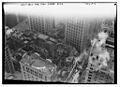 Equitable fire from Singer building on January 9, 1912