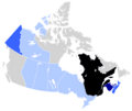 French Canadian population by province 1
