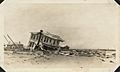 Galveston Hurricane 1915 wrecked home