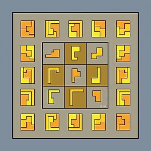 Geomagic square - 3x3 decominoes