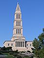 George Washington Masonic National Memorial from King Street Washington Metro station