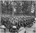 German troops parade through Warsaw, Poland, 09-1939 - NARA - 559369