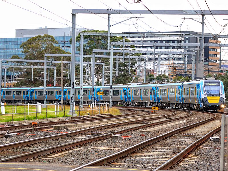 Image Hcmt Train Dandenong Melbourne