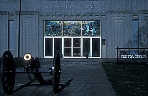 HINDMAN HALL ON PRAIRIE GROVE BATTLEFIELD