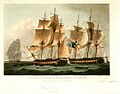 HMS Sirius vs Furie, 1798