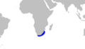 Haploblepharus edwardsii distmap
