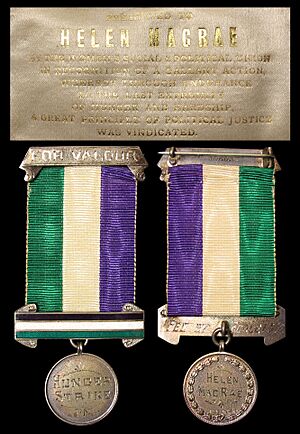 Helen MacRae Hunger Strike Medal