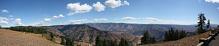 Hells Canyon Panorama