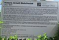 Historic Arnott Bakehouse sign