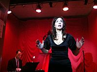 Indre Viskontas performing with Opera on Tap, San Francisco