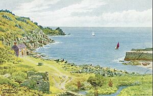 Lamorna Cove Nr. Penzance by A. R. Quinton