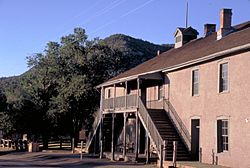 Lincoln Courthouse and Jail, where Billy the Kid was held