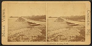Lincolnville. Looking north, by H. A. Mills
