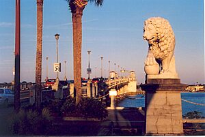 Lion on SA Bridge of Lions
