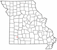 Location of Chesapeake in Missouri