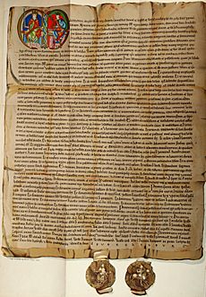 Malcolm IV, King of Scotland, charter to Kelso Abbey, 1159