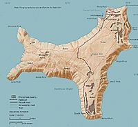 Map of Christmas Island 1976