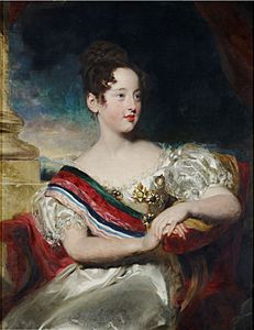 Maria II Portugal 1829
