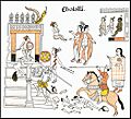 Matanza de Cholula por conquistadores españoles Lienzo de Tlaxcala