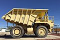 Old Boron Ore Truck on display