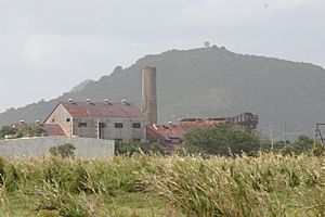 Old sugar mill in Arroyo, Puerto Rico