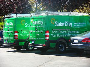 Pair of 2009 SolarCity Dodge Sprinters