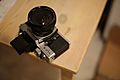 Praktica VLC2 with Flektogon 20 2.8 mounted