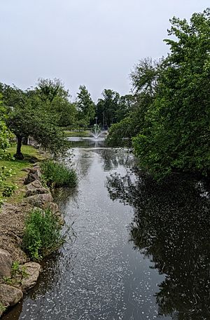 Rahway River in Taylor Park Millburn NJ