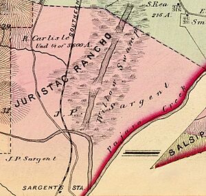 Rancho Juristac Map