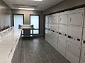 Reception battalion barracks laundry room, Fort Jackson, SC (2020)