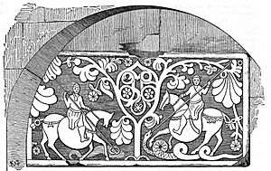 Relief from the fortress of Ani