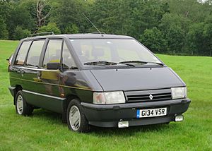 Renault Espace 2165cc manufactured 1990 first registered UK November 1995 (lhd)