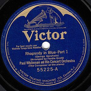 Rhapsody in Blue Paul Whiteman 55225A 1924
