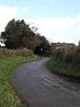 Road winding down from Barkers Hill - geograph.org.uk - 318735