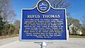 Rufus Thomas - Mississippi Blues Trail Marker