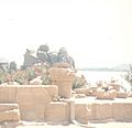 Ruins on Elephantine Island, Aswan, Egypt