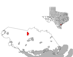 Location of St. Paul, Texas