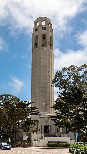 San Francisco (CA, USA), Coit Tower -- 2022 -- 3082