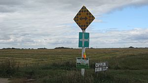 Saskatchewan highway 663 ends